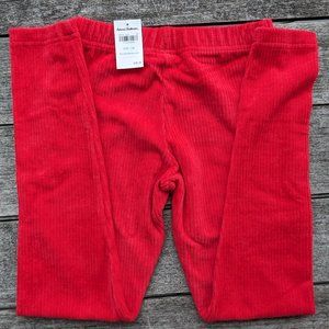 Hanna Andersson Ribbed Velour Leggings